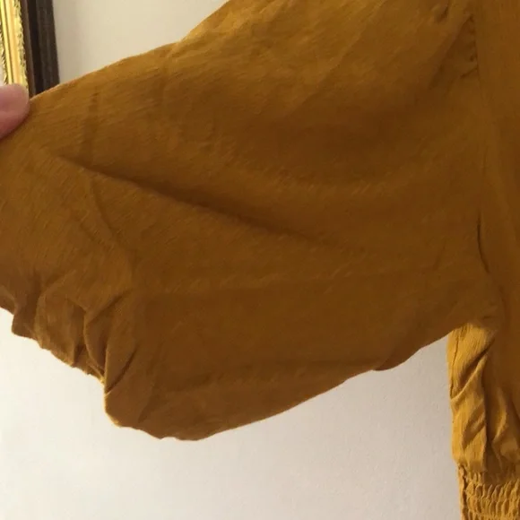 Wild Fable mustard jumpsuit - Picture 3 of 8